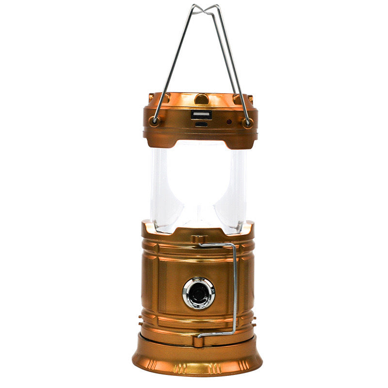 3 in 1 Solar Camp Lantern with built in Fan and USB Charging